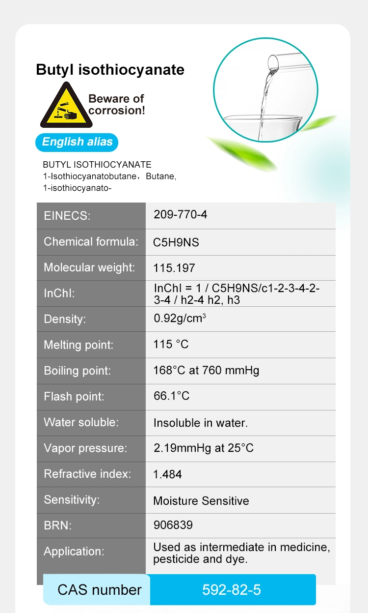 Butyl Isothiocyanate Chemical Reagents Fine Chemicals