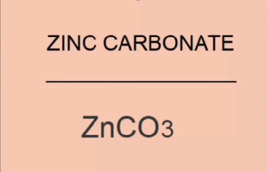 Fornitura di fabbrica di qualità farmaceutica, carbonato di zinco di base, potenza chimica, economico